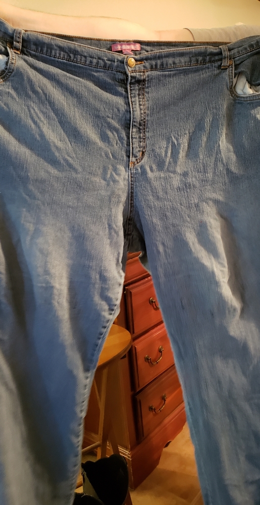 Woman within boot cut jeans, size 32